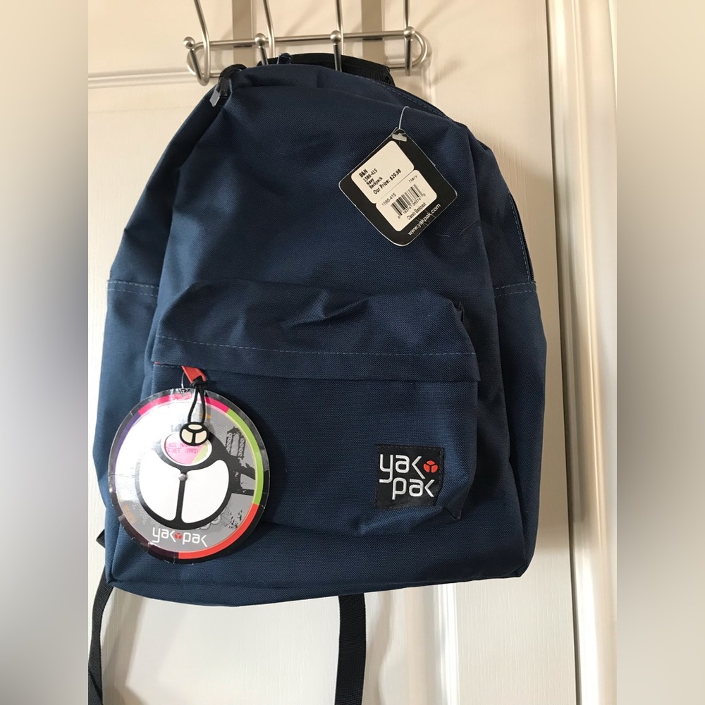 Yakpak Navy backpack NWT